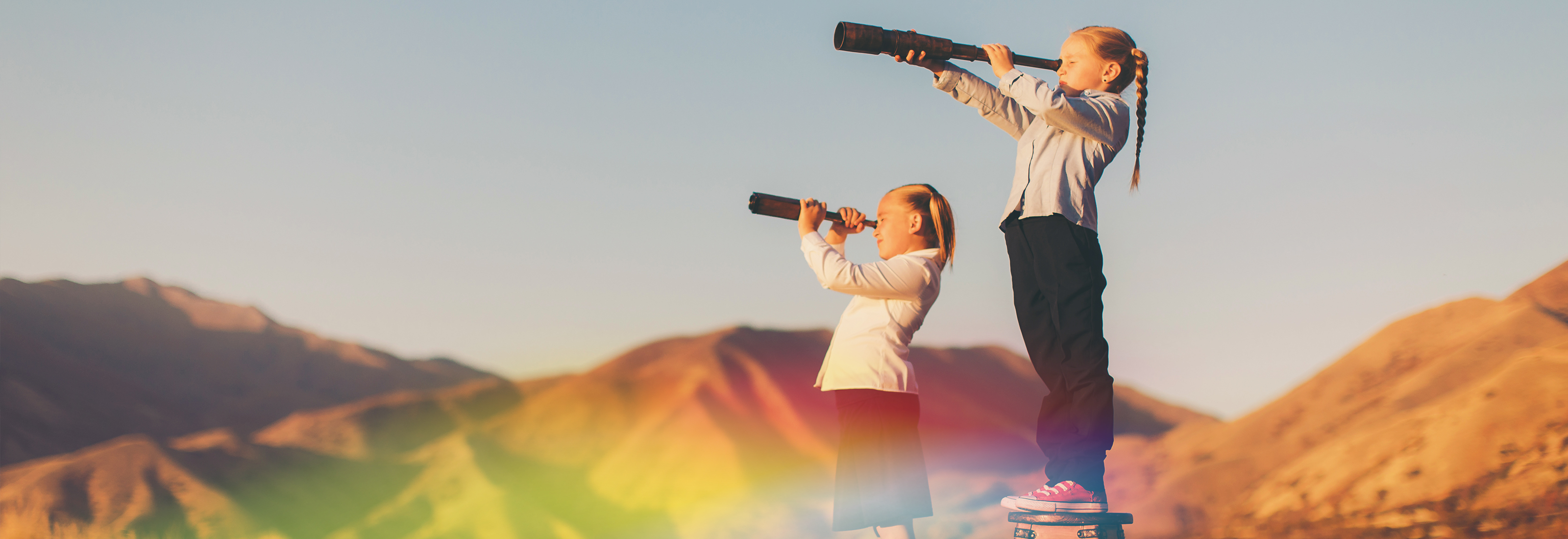 TWO BINOCULARS 